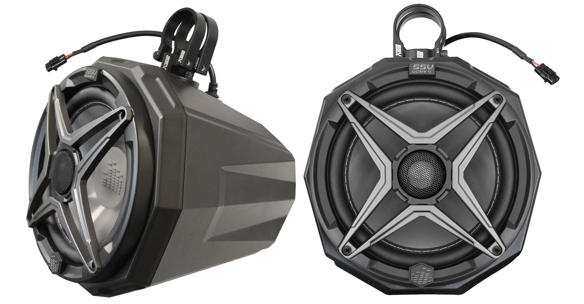 Cage Mount Pod Speakers