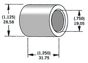 3/4" Axle Spacer