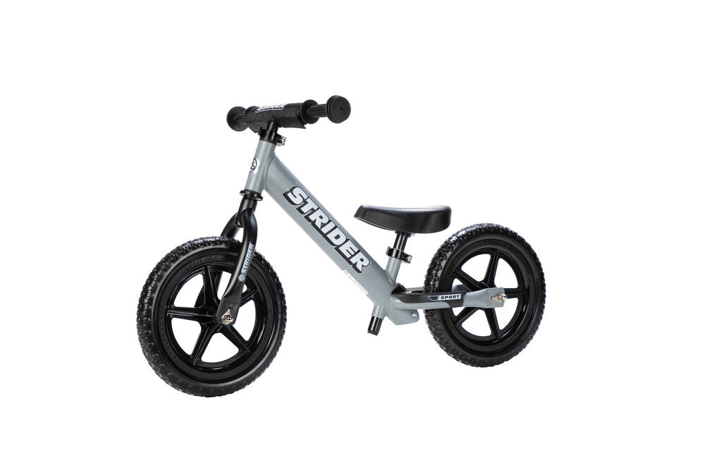 Strider Sport 12 Balance Bike in Matte Grey